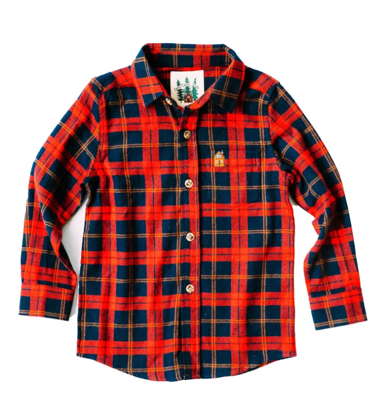 Alpine Lodge Kids Flannel Shirt