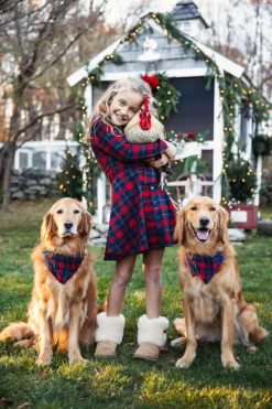 Alpine Lodge Kids Flannel Dress