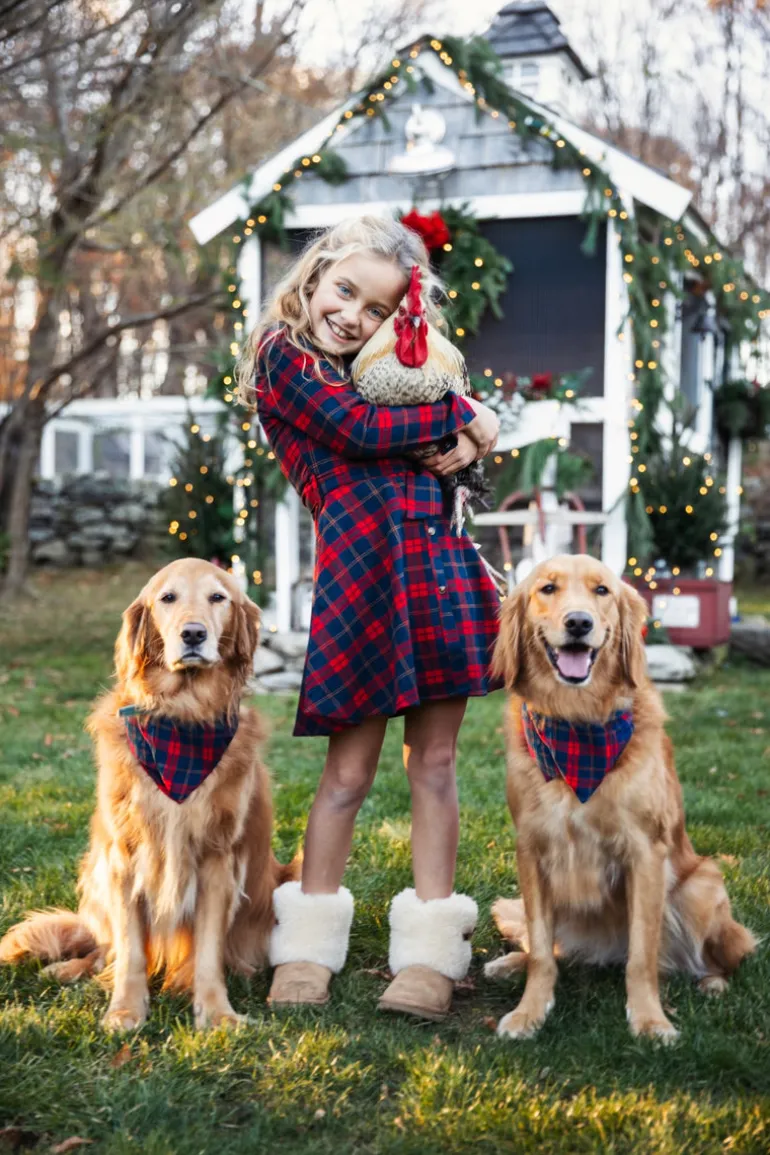 Alpine Lodge Kids Flannel Dress