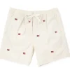 American Flag Corduroy Shorts
