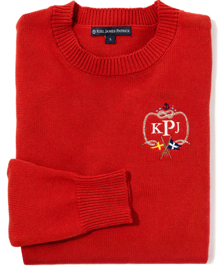 American Yacht Club Sweater (Men's)- Red