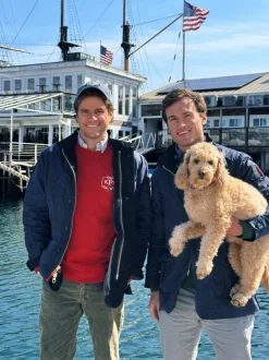 American Yacht Club Sweater (Men's)- Red