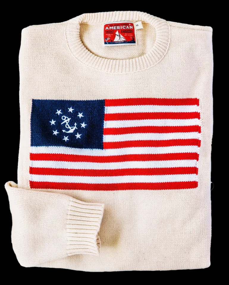 American Yacht Sweater- Cream