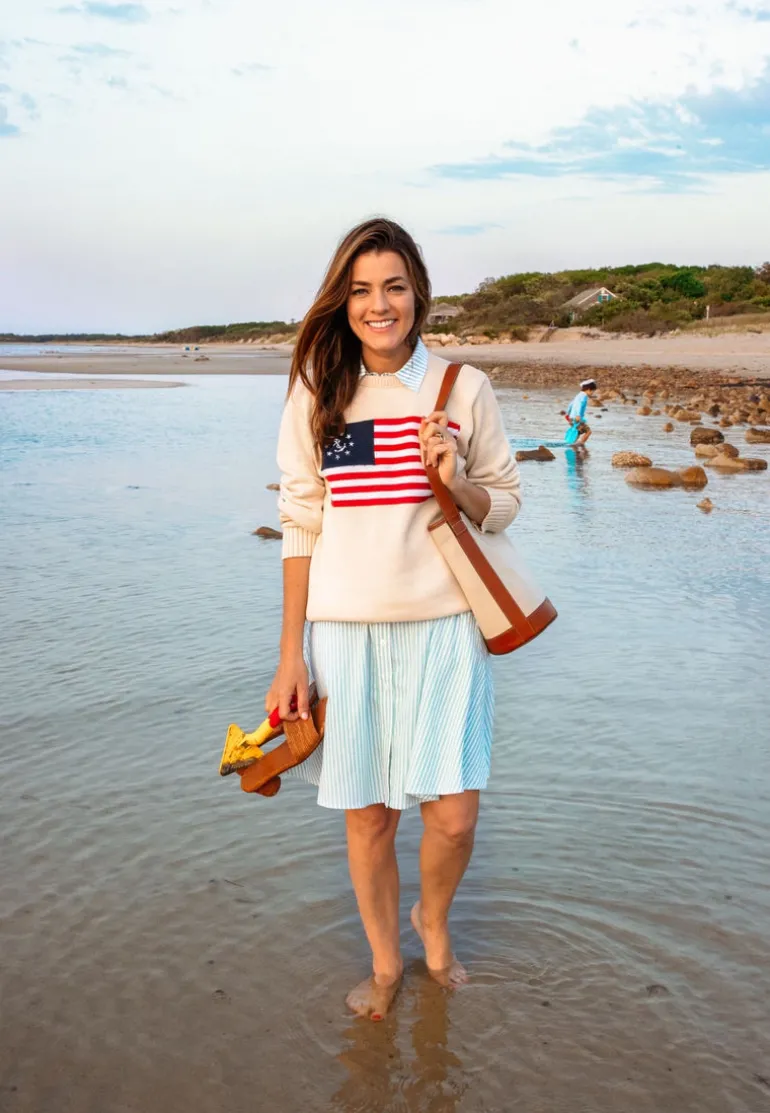 American Yacht Sweater- Cream