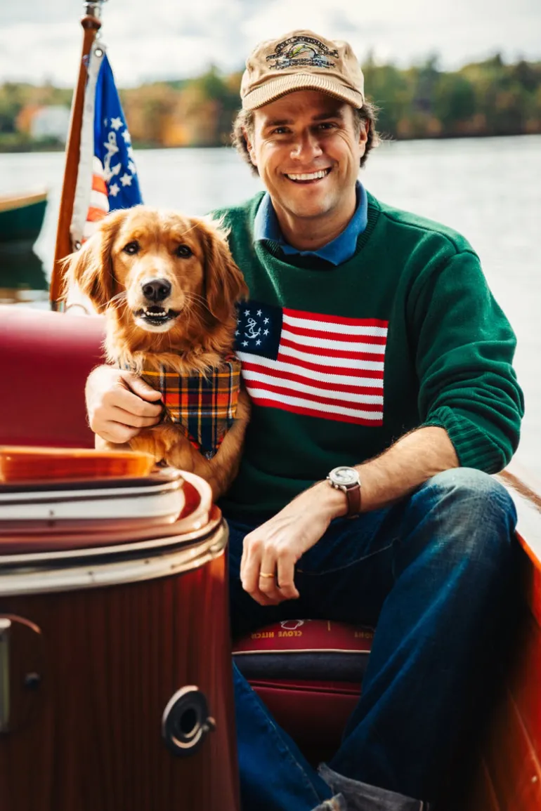 American Yacht Sweater- Green