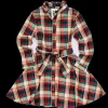 Apple Cinnamon Kids Flannel Dress