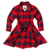 Apple Pie Skillet Kids Flannel Dress