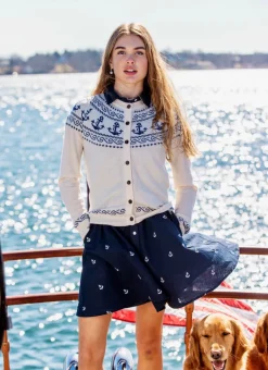 Atlantic Anchor Cardigan