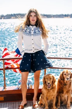 Atlantic Anchor Cardigan