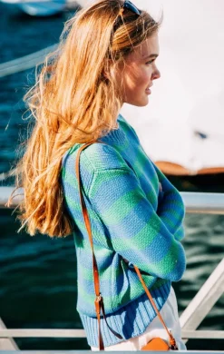 Bellport Striped Sweater- Women's