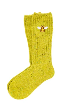 Bumblebee Donegal Socks