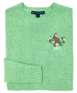 Bunny Meadow Embroidered Sweater