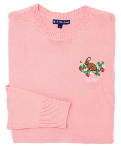 Bunny Meadow Embroidered Sweater