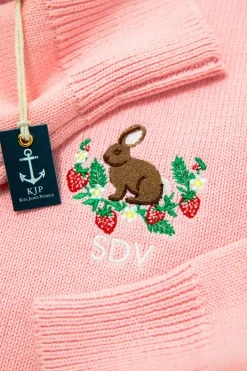 Bunny Meadow Embroidered Sweater