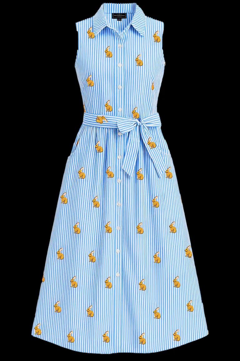 Bunny Meadow Shirt Dress