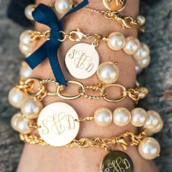 Calypso Sea Monogram Bracelet