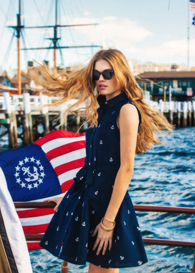 Cape Anchor Dress