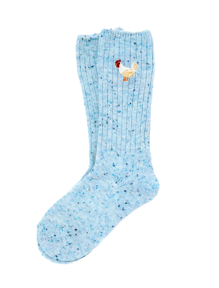 Chicken Donegal Socks