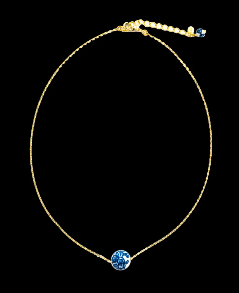 Chinoiserie Sea Necklace