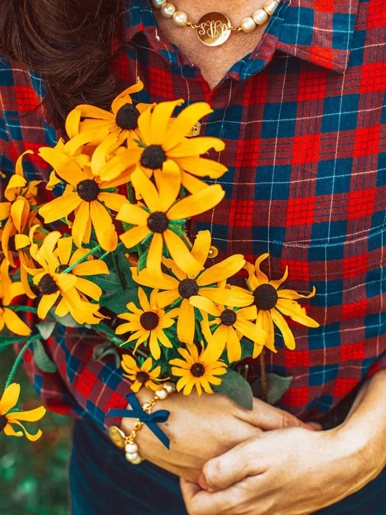 Classy Girls Wear Pearls Monogram Bracelet