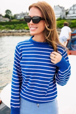 Coastal Cobalt Rollneck Sweater