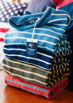 Coastal Cobalt Rollneck Sweater