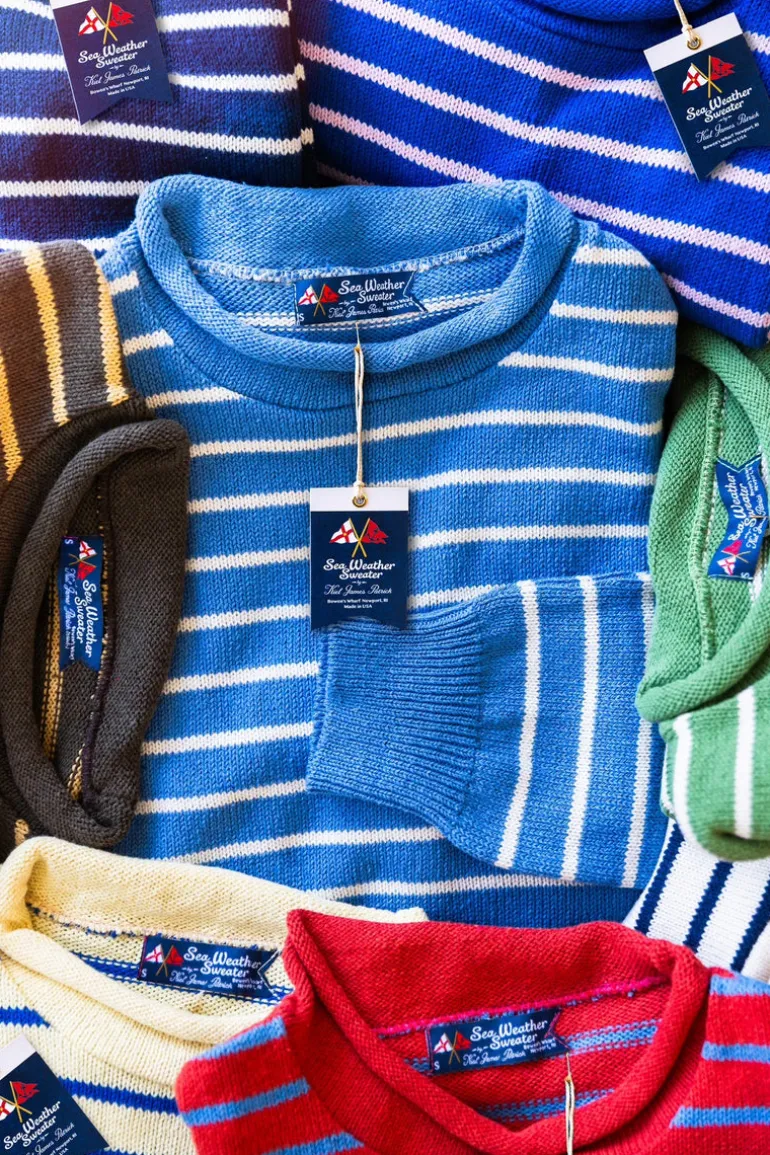 Coastal Cobalt Rollneck Sweater