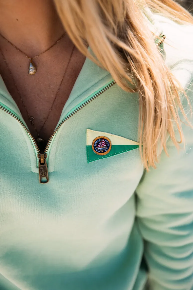 Coastal Key Lime Quarterzip- Women's