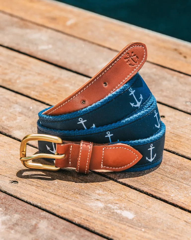 East Coast Anchor Ribbon Belt