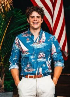 East Coast Anchor Ribbon Belt