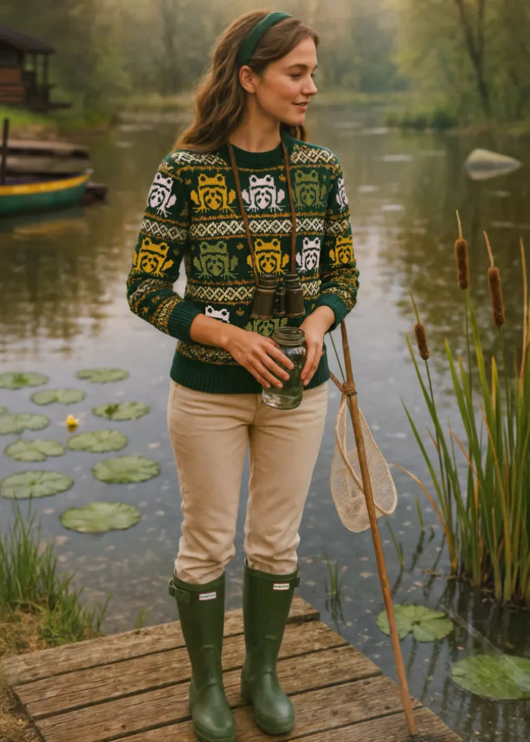 Frog Hollow Knit Sweater