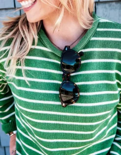 Harbor Green Rollneck Sweater
