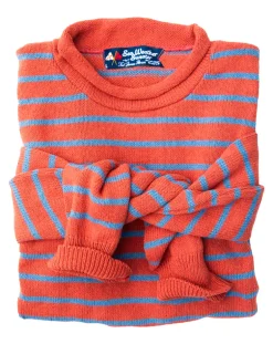 Harrison Striped Rollneck Sweater- Men's