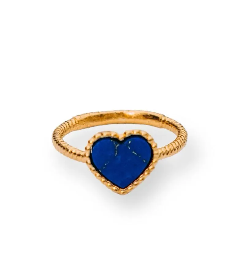 Heart of the Sea Ring - Cobalt