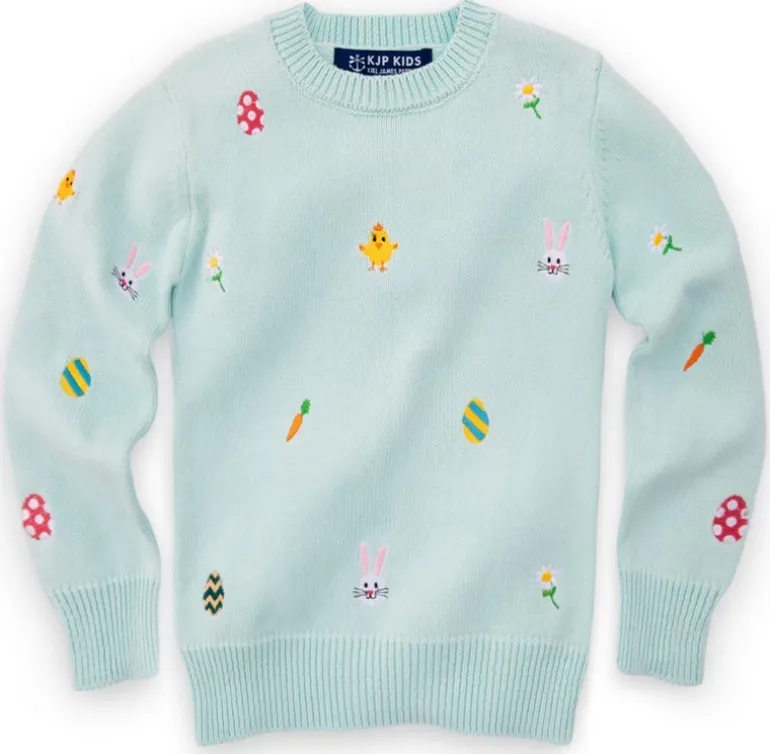 Hoppy Spring Kids Sweater