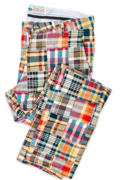 Hyannis Patchwork Madras Pants