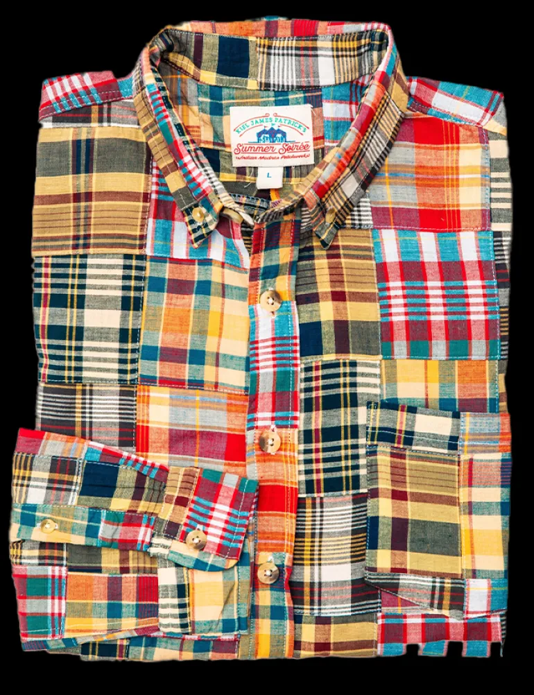 Hyannis Patchwork Madras Shirt