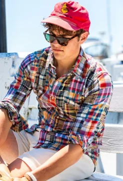 Hyannis Patchwork Madras Shirt
