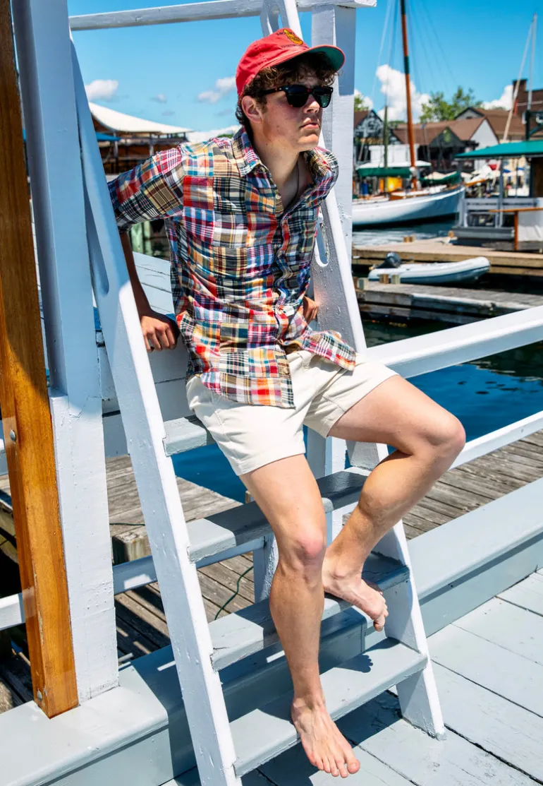 Hyannis Patchwork Madras Shirt