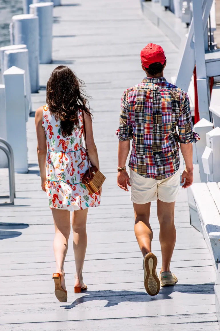 Hyannis Patchwork Madras Shirt