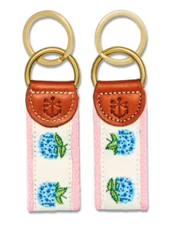 Hydrangea Bloom Key Fob