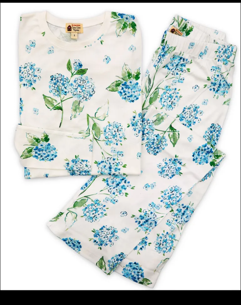 Hydrangea Bloom Pajama Set