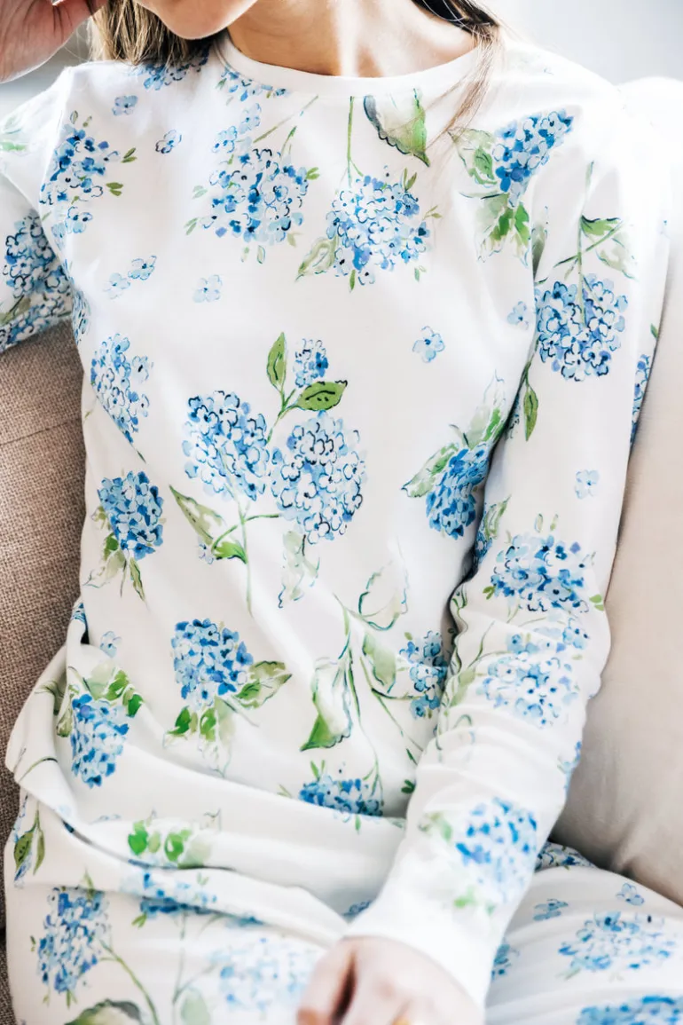 Hydrangea Bloom Pajama Set