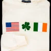Irish American Sweatshirt - Cream