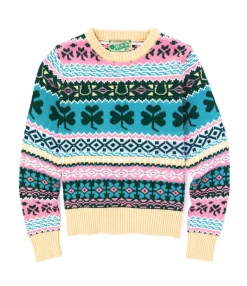 Irish Country Fair Isle Sweater- Women's