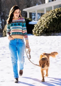 Irish Country Fair Isle Sweater- Women's