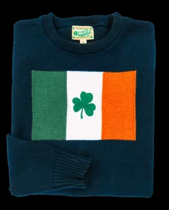 Irish Shamrock Flag Sweater