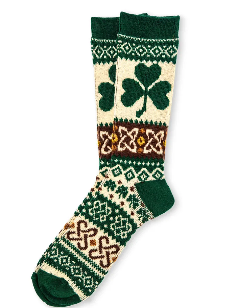 Irish Shamrock Socks
