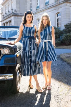 Isabella Floral Embroidered Shirtdress