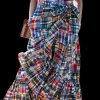 Jacqueline Patchwork Madras Skirt